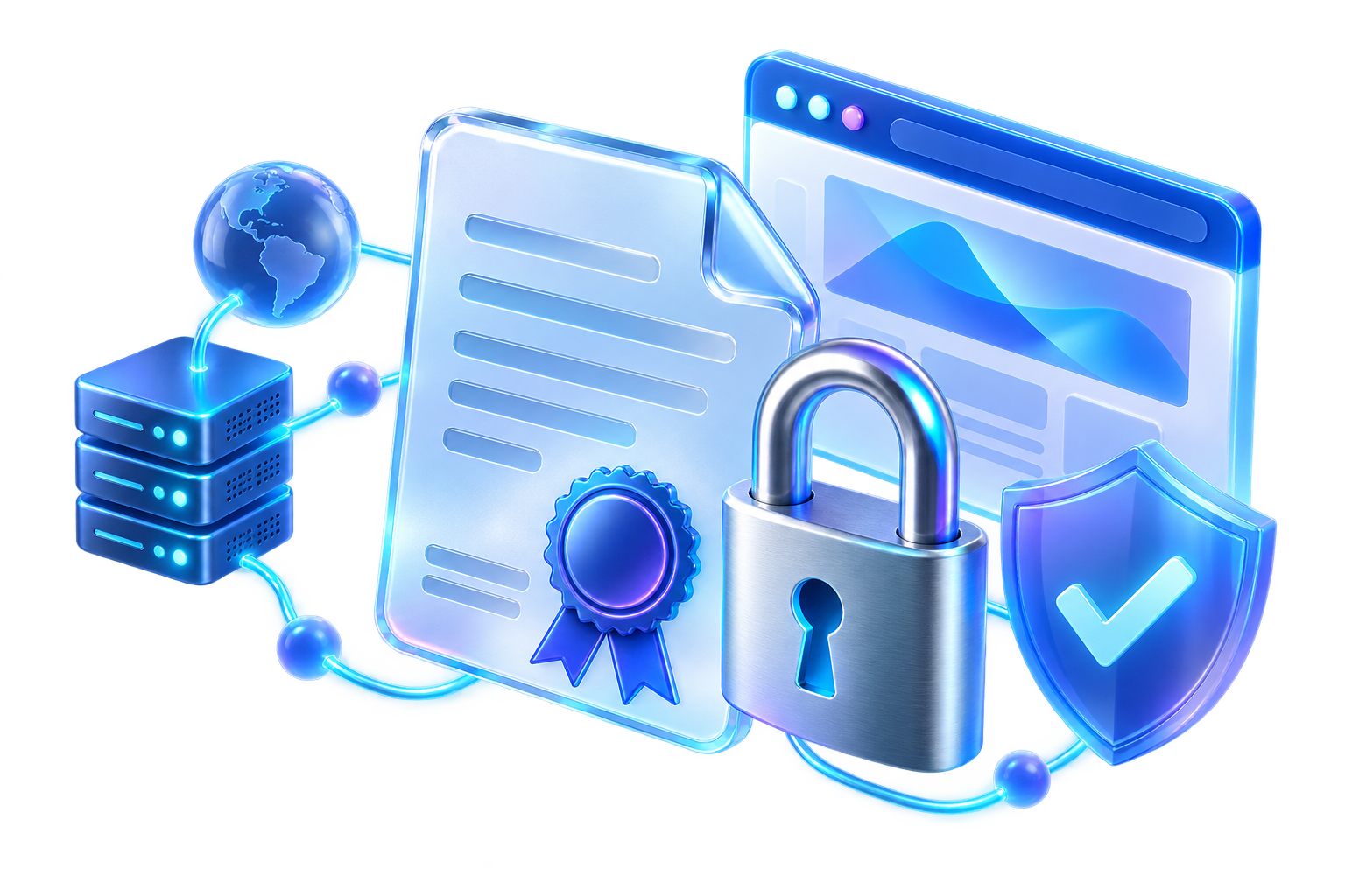 Certificado SSL, candado y conexión HTTPS segura