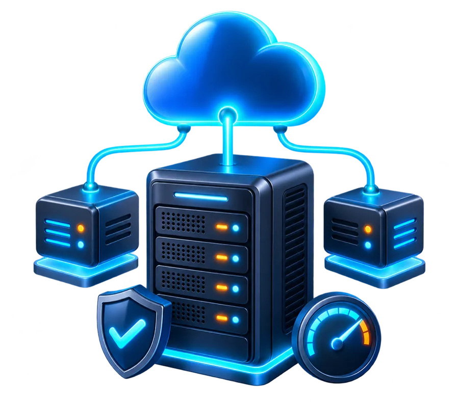 Infraestructura de servidores VPS Cloud con recursos dedicados